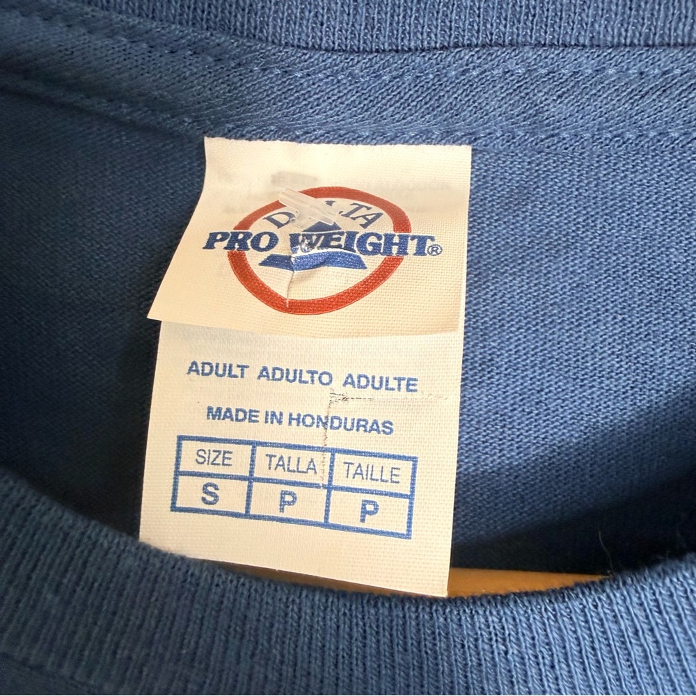 Vintage Santa Fe Blue Graphic Crewneck T-Shirt - Picture 3 of 5